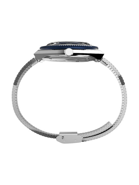 Timex Reissue Watch Battery with Silver Metal Bracelet