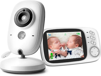 VB603 Ασύρματη Ενδοεπικοινωνία Μωρού με Κάμερα & Οθόνη 3.2" , Αμφίδρομη Επικοινωνία & Νανουρίσματα