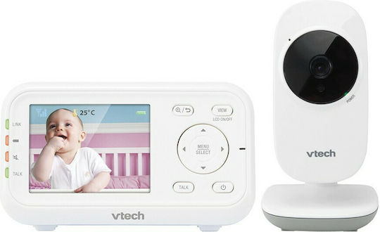 Vtech Ενδοεπικοινωνία Μωρού με Κάμερα & Οθόνη 2.4" & Αμφίδρομη Επικοινωνία