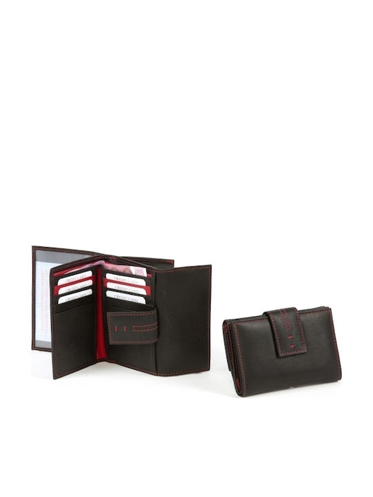 Small Leather Women's Wallet Classic Black