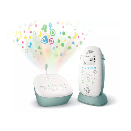 Philips Ασύρματη Ενδοεπικοινωνία Μωρού με Αμφίδρομη Επικοινωνία & Νανουρίσματα