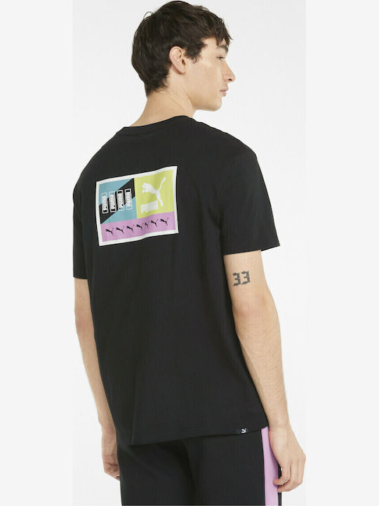 PUMA Brand Love T-shirt Μαύρο