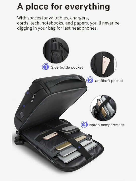 Bange 2517 Waterproof Backpack Backpack for 15.6" Laptop Black