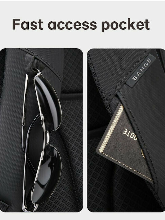 Bange 2517 Waterproof Backpack Backpack for 15.6" Laptop Black
