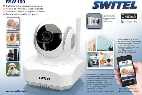 Switel Безжична бебешка монитор система