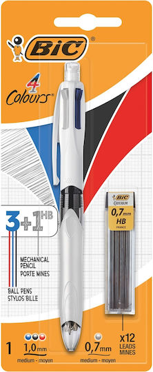 BIC 4 Culori Multifuncțional Pix Ballpoint Multicolor