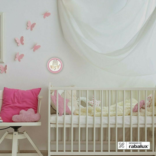 Rabalux Kinder Wandleuchte LED Kunststoff Cathy Pink