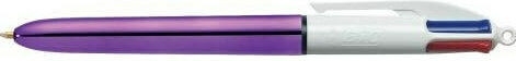 BIC 4 Colours Shine Στυλό Ballpoint Πολλαπλών Χρωμάτων