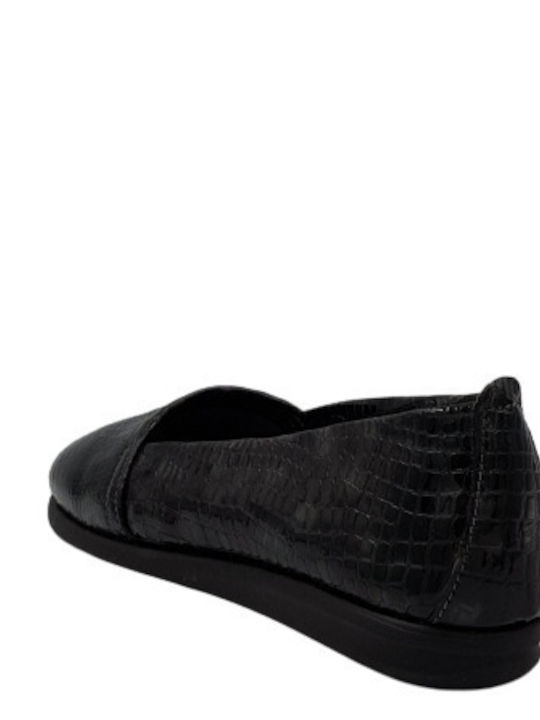 Aerosoles Armfull Pipoca Women's Leather Espadrilles Black