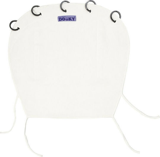 Dooky White Stroller Sunshade Fabric Sunshade Creme