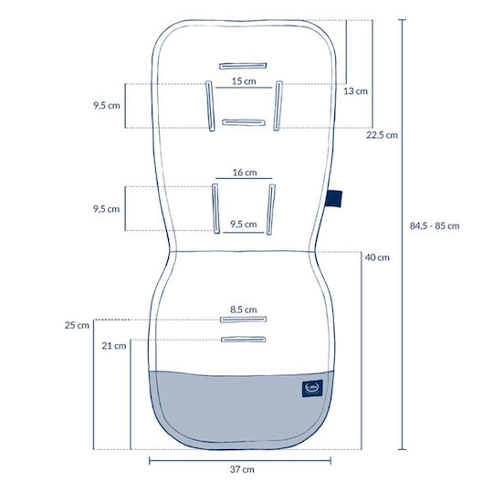 La Millou Fly Me To The Moon 36.5x85бр 103.01845 Небесно сиво