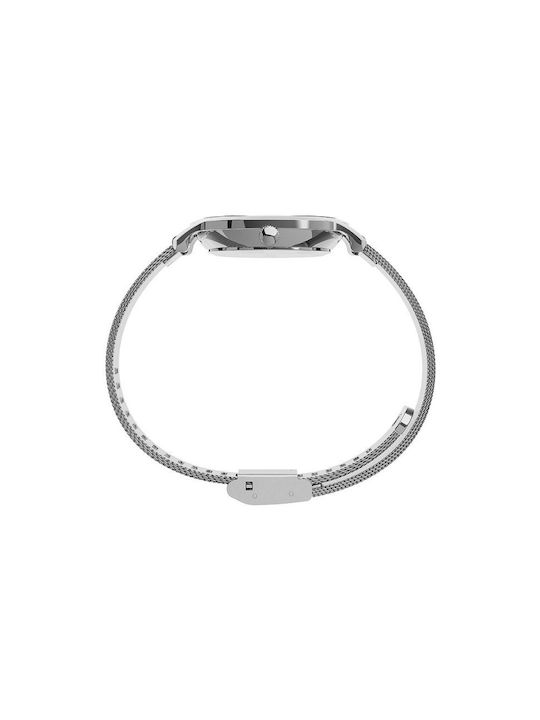 Timex Transcend Ceas cu Argintiu Brățară Metalică