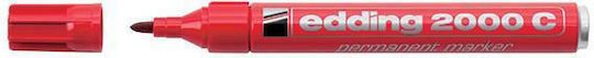 Edding 2000C Permanent Marker 3mm Red