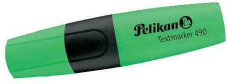 Pelikan Textmarker 490 Μαρκαδόρος Υπογράμμισης Πράσινο 5mm