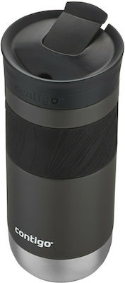 Contigo Byron 2.0 Glass Thermos Stainless Steel BPA Free Sake 470ml with Mouthpiece 2155588