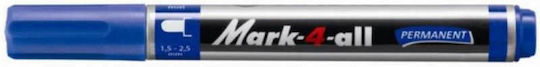 Stabilo 651 Mark 4 All Permanent Marker 2.5mm Blue
