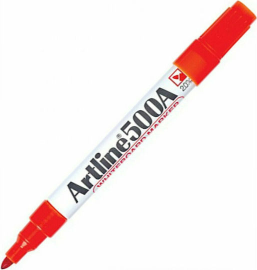 Artline 500A Μαρκαδόρος Πίνακα Κόκκινος 2mm