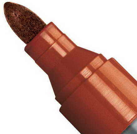 Edding 250 Μαρκαδόρος Πίνακα Brown 3mm