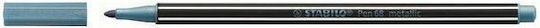 Stabilo Pen 68 Marker de Proiectare 1mm Metallic Blue (128068841)