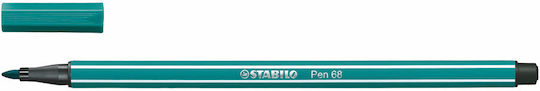 Stabilo Pen 68 Design Marker 1mm Turquoise Blue (128068051)