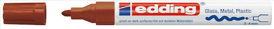Edding 750 Permanent Marker 4mm Brown