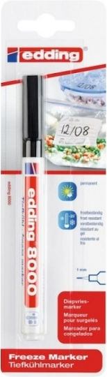 Edding 8000 Permanent Marker 1mm Black