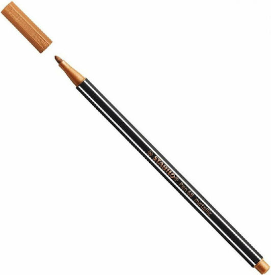 Stabilo Pen 68 Design Marker 1.4mm Metallic Bronze