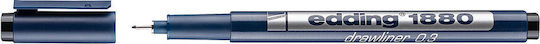 Edding 1880 Drawliner Marker de Proiectare 0.3mm Metal