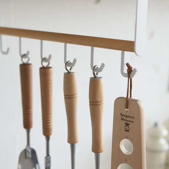 Yamazaki Kitchen Tool Holder Wall Metallic