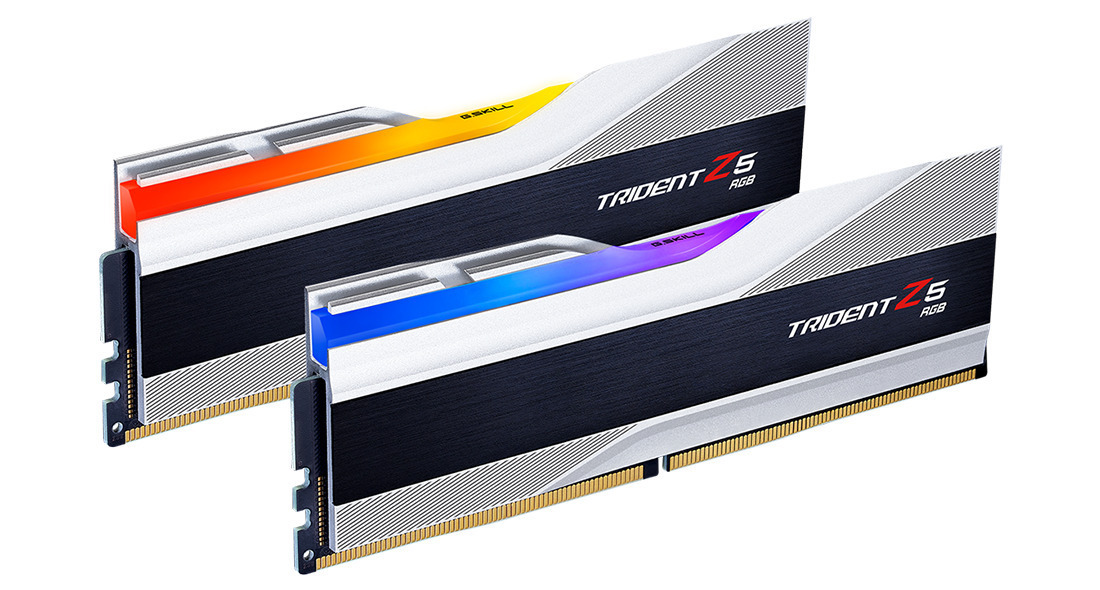 メモリー DDR5 5600 G.SKILL Trident Z5 RGB 32GB G.Skill Trident Z5 RGB 32GB DDR5 RAM cu 2 module (2x16GB) și