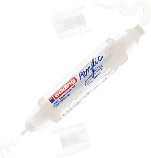 Edding 5400 Acrylmarker 10mm Weiß