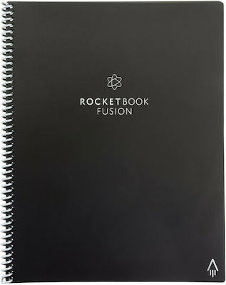 Rocketbook Fusion Σημειωματάριο Α4 Infinity Black