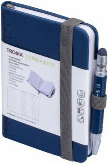 Troika Lilipad Plus Liliput Desk Set with Notebook and Pen NPP25 DB 2 Pieces