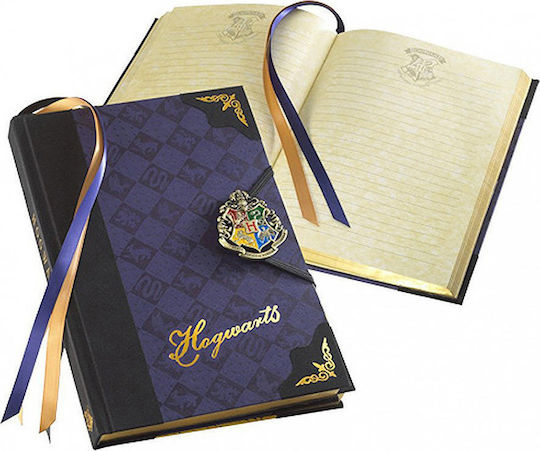 The Noble Collection Notebook Ruled Purple