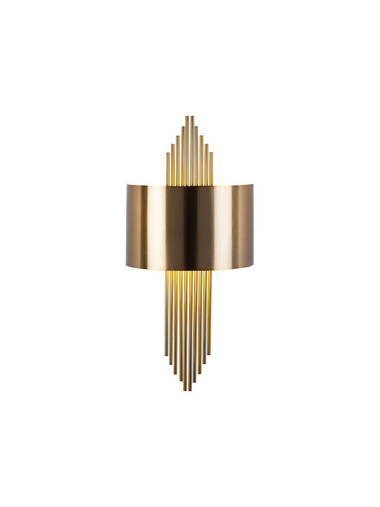 Opviq Lumină De perete Auriu 22x35x10cm