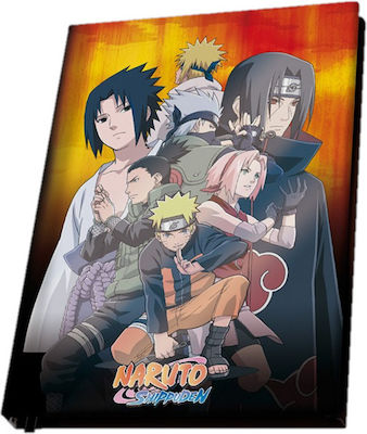 Abysse Naruto Shippuden Notebook 50 Sheets A5 Ruled Multicolour