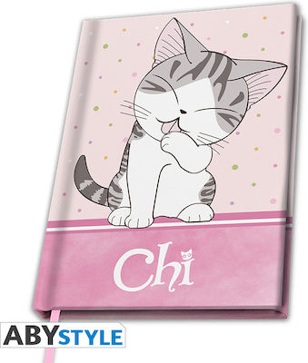 Abysse Chi`s Sweet Home Notebook 50 Sheets A5 Ruled Pink