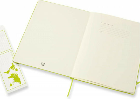 Moleskine Classic Collection Carnet Cu dungi cu Elastic Galben