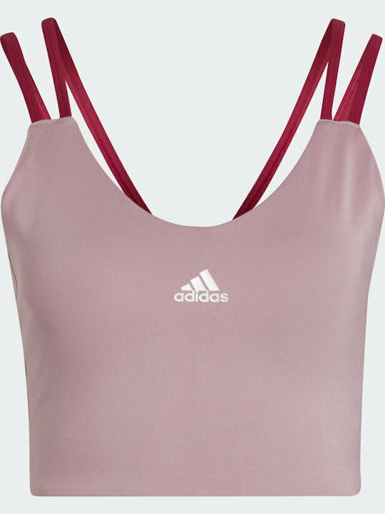 X Zoe Saldana Women's Sports Bra without Padding Purple