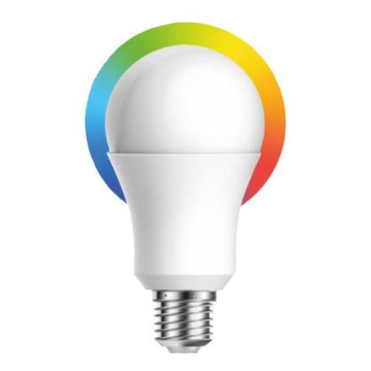 Смарт крушка LED 9W за фасунга E27 и форма A19 RGBW 806лм Димируем
