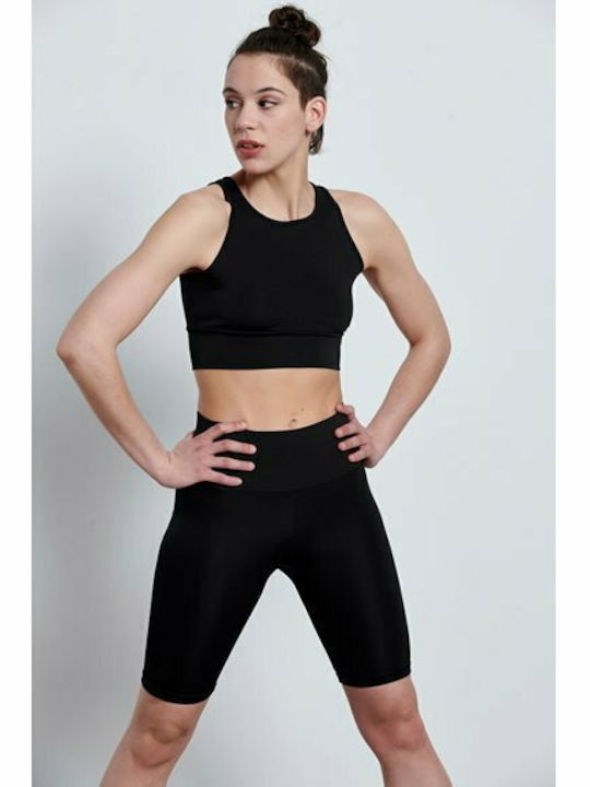 Women's Sports Bra without Padding Black