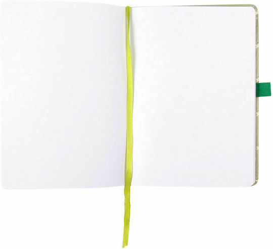 Cerda Cesda Mandalorian Carnet A5 cu Pagini Albe , Elastic și Suport pentru Stilou Verde