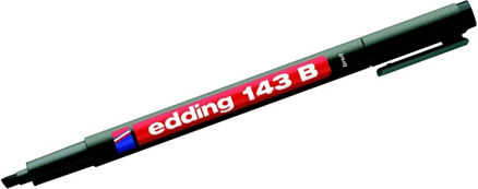 Edding 143B Transparency Marker 3mm Black