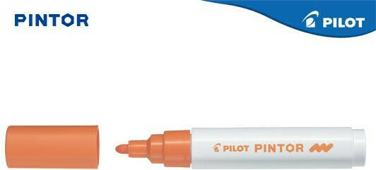 Pilot Pintor Medium Μαρκαδόρος Σχεδίου Πορτοκαλί 1.4mm
