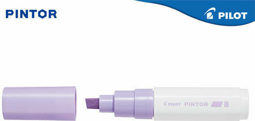 Pilot Pintor Broad Design Marker 8mm Pastel Purple