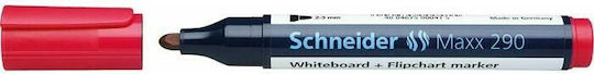 Schneider Maxx 290 Marker pentru Tablă 3mm Roșu