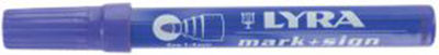 Lyra Mark + Sign Permanent Marker 4mm Blue