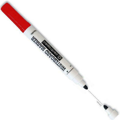 Centropen 8559 Whiteboard Marker 2.5mm Red 29504-02