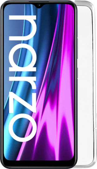 Volte-Tel Slimcolor Air Задна корица Силикон Прозрачен (Realme C21Y / C25Y)