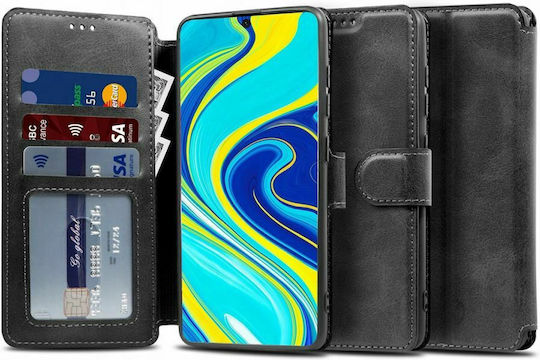 Tech-Protect Wallet Δερματίνης Μαύρο (Realme 8/8 Pro)